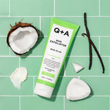 Τόνωση - Αναζωογόνηση AHA Exfoliator Body Scrub 50ml - Travel Size Q+A Natural Skincare