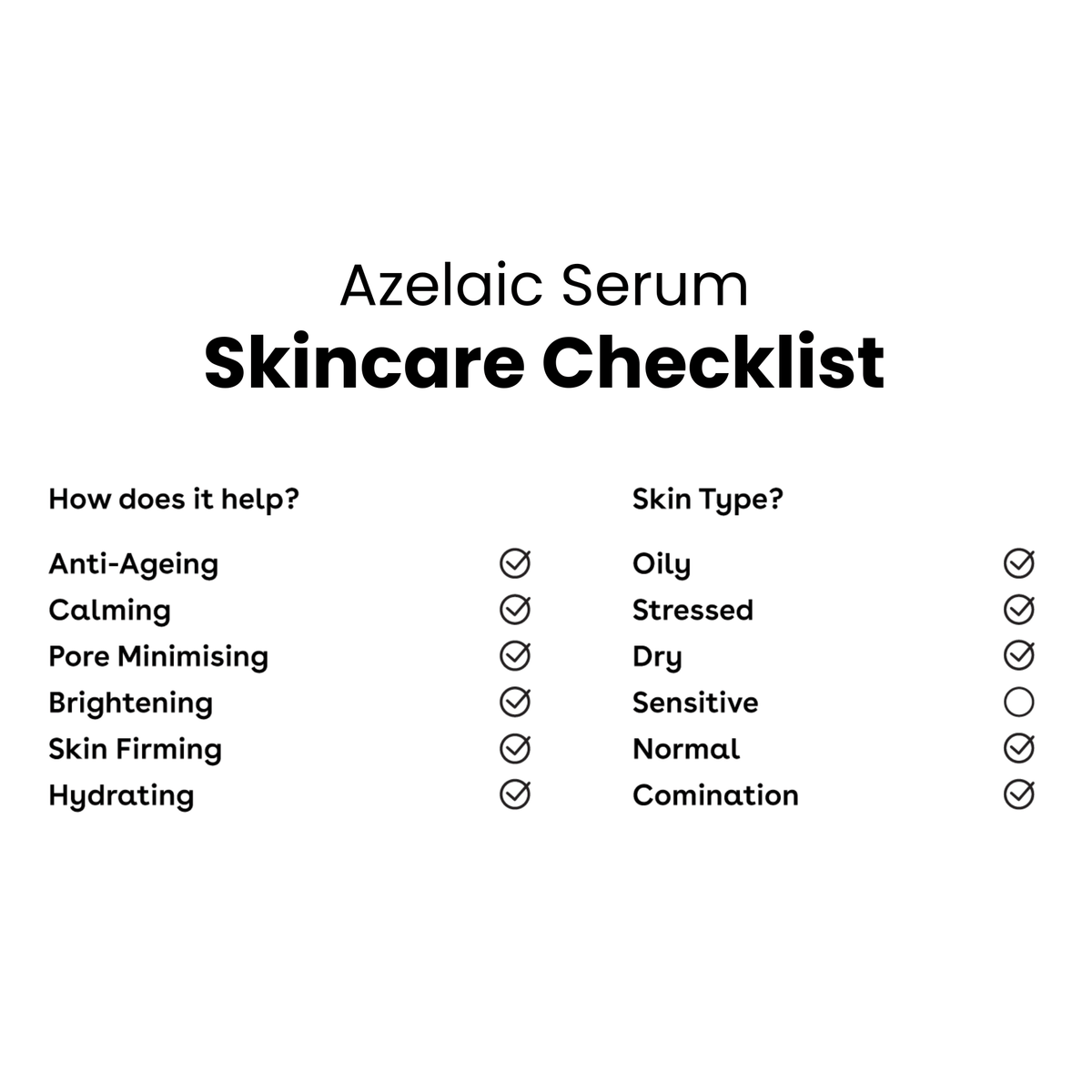 Serum - Οροί Ομορφιάς - Booster Azelaic Acid Balancing Serum 30ml - Ορός Προσώπου με Αζελαϊκό Οξύ Q+A Natural Skincare