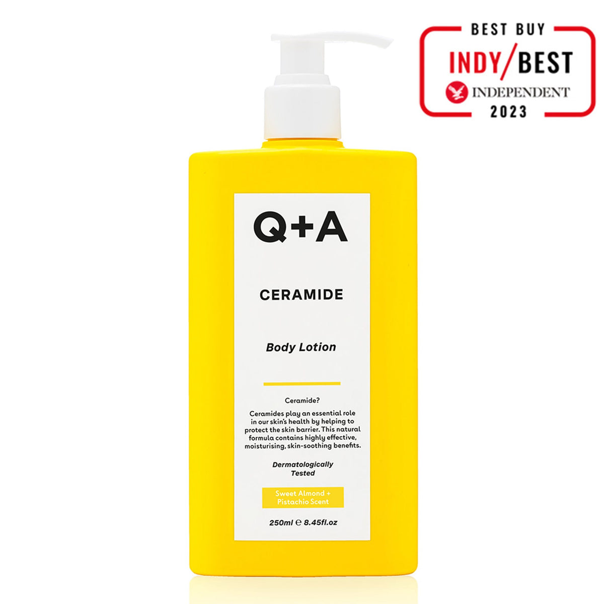 Τόνωση - Αναζωογόνηση Ceramide Body Lotion 250ml Q+A Natural Skincare