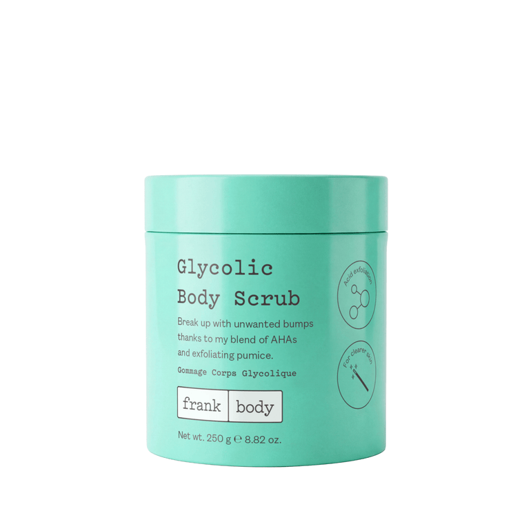 Απολέπιση Σώματος Glycolic Body Scrub 250g - Απολεπιστικό Σώματος με Γλυκολικό Frank Body
