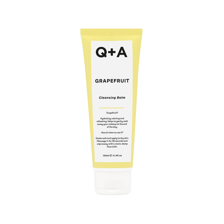 Καθαρισμός - Ντεμακιγιάζ Grapefruit Cleansing Balm 125ml Q+A Natural Skincare