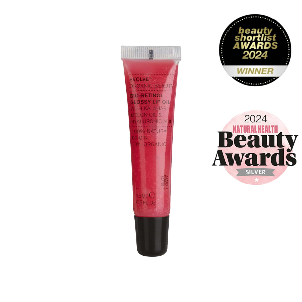 Αντιγήρανση Bio-Retinol Glossy Lip Oil 15ml - Evolve Organic Beauty Evolve Organic Beauty