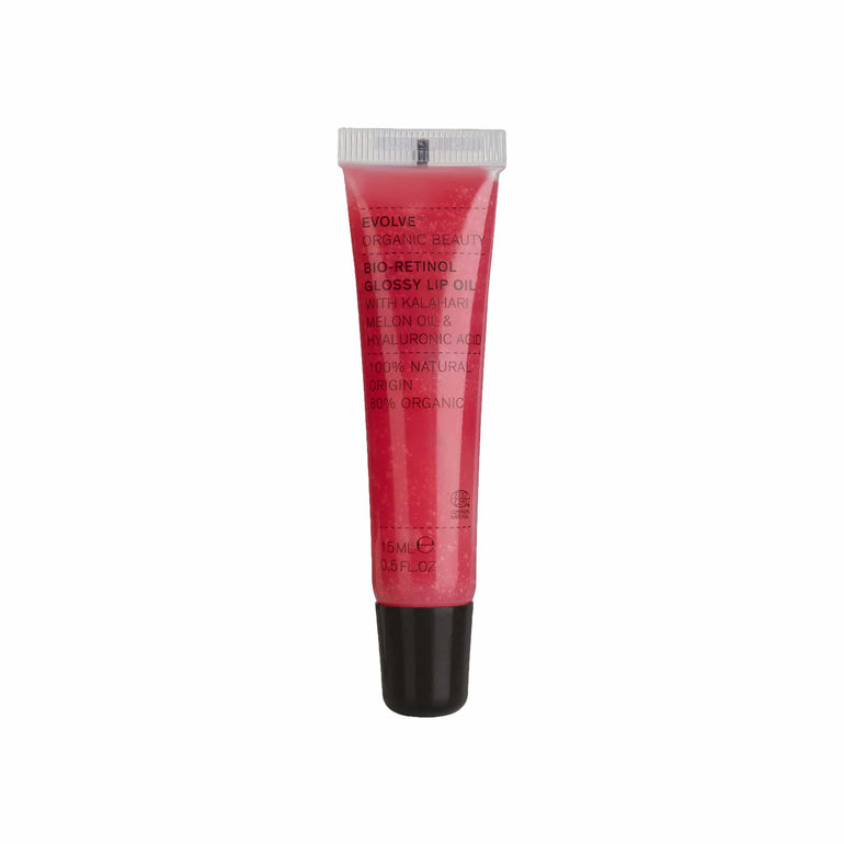 Αντιγήρανση Bio-Retinol Glossy Lip Oil 15ml - Evolve Organic Beauty Evolve Organic Beauty