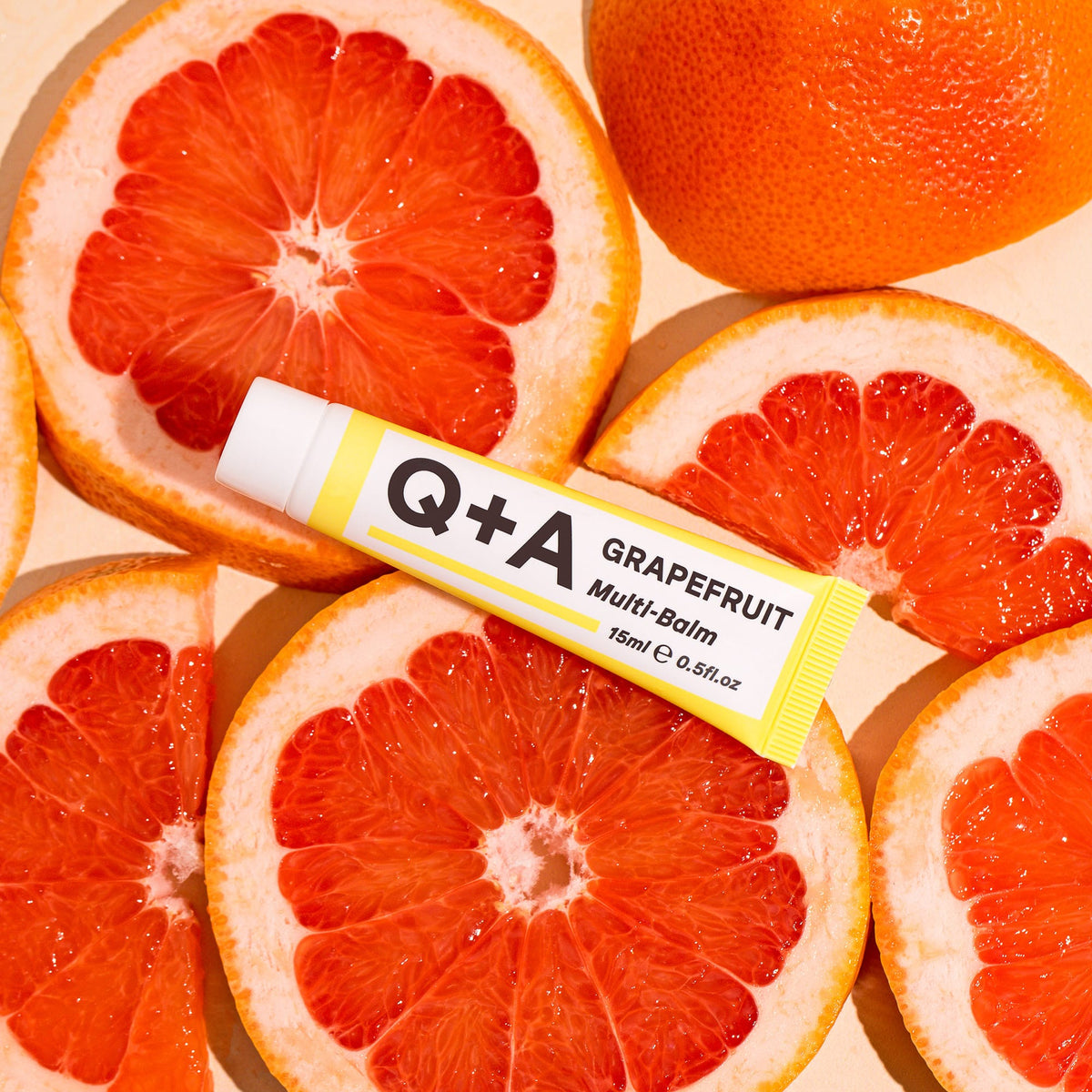 Περιποίηση Χειλιών Grapefruit Multi-Balm 15ml Q+A Natural Skincare