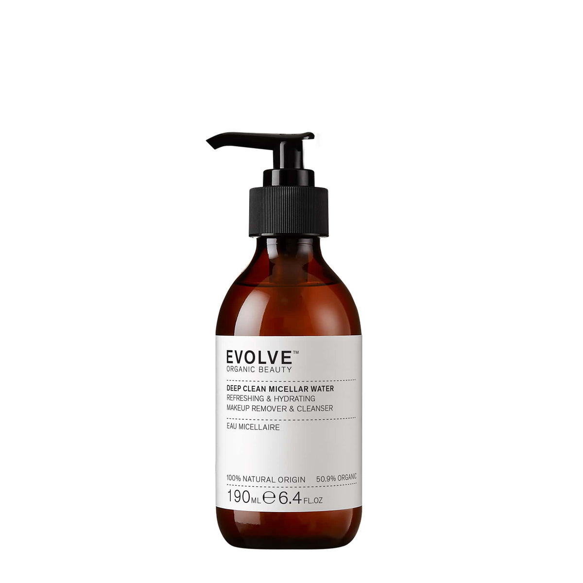 Καθαρισμός - Ντεμακιγιάζ Deep Clean Micellar Water 190ml - Evolve Organic Beauty Evolve Organic Beauty