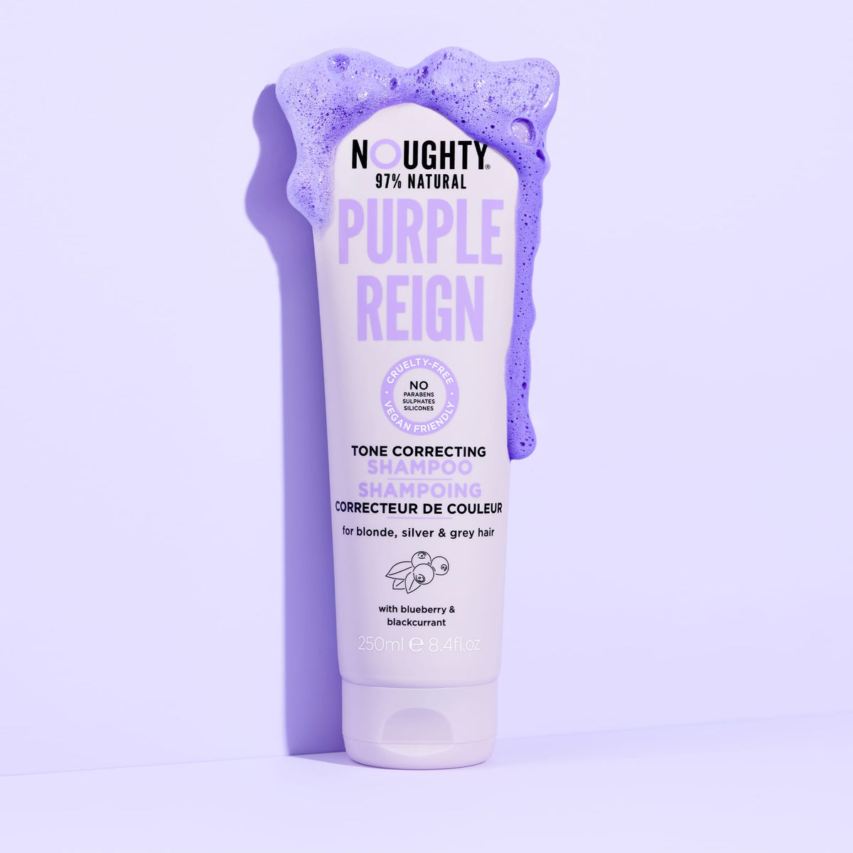 Σαμπουάν Purple Reign Shampoo 250ml Noughty Haircare