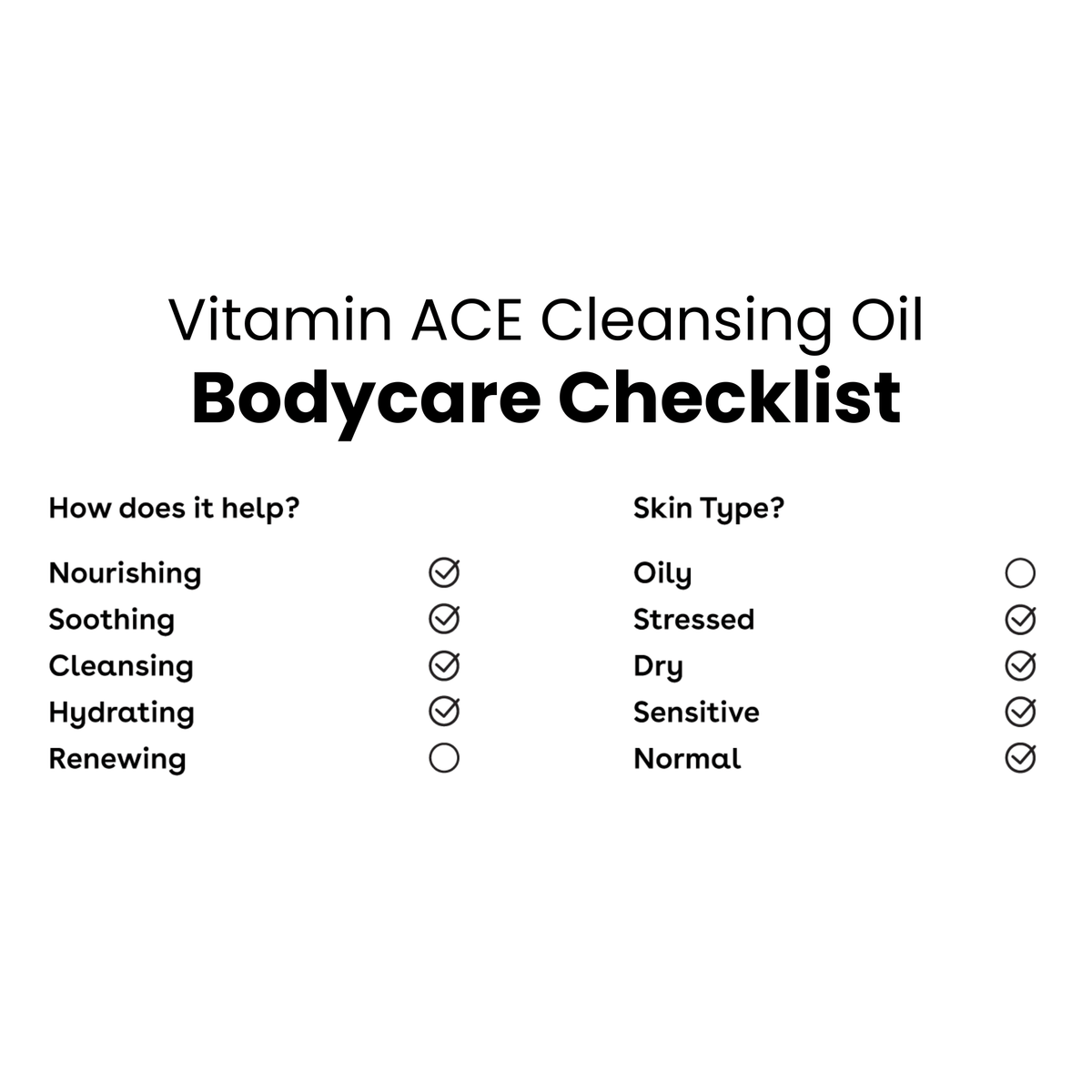Έλαια σώματος Vitamin A.C.E Cleansing Shower Oil 250ml - Έλαιο Καθαρισμού Σώματος Q+A Natural Skincare