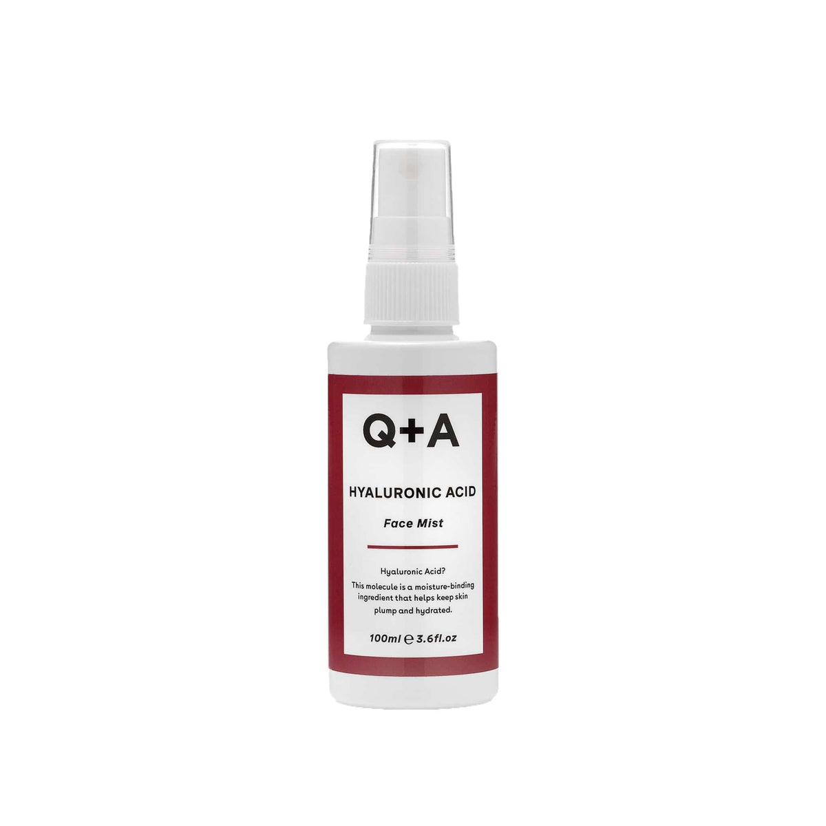 Τονωτική Λοσιόν Hyaluronic Acid Face Mist 100ml Q+A Natural Skincare