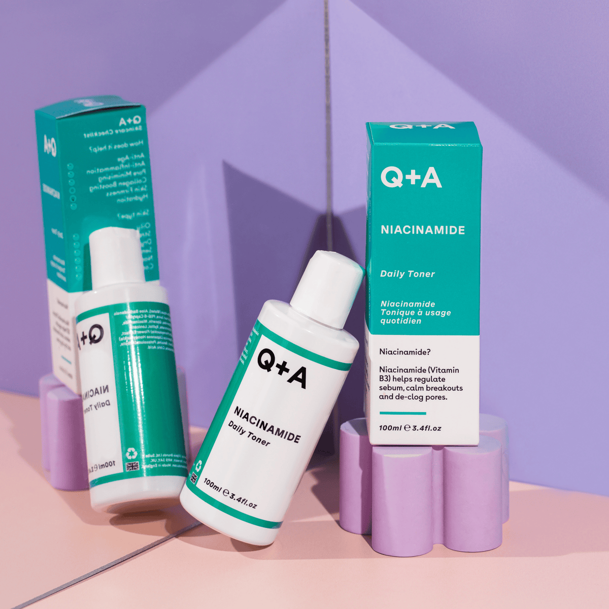 Τονωτική Λοσιόν Niacinamide Daily Toner 100ml Q+A Natural Skincare