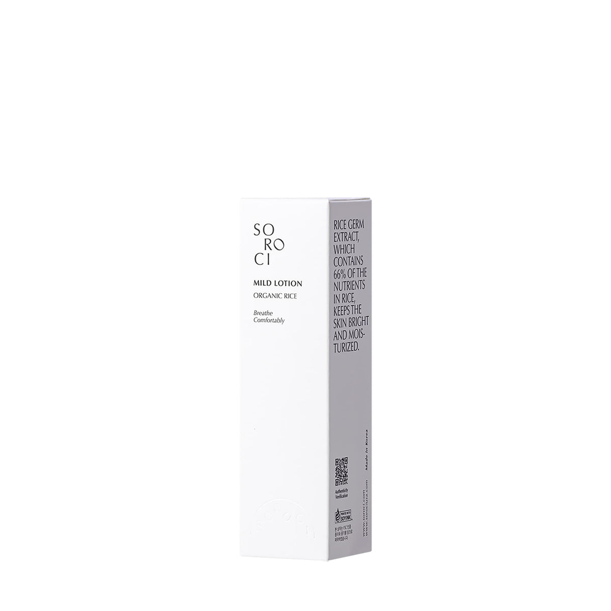 Κρέμες Προσώπου Mild Organic Rice Lotion 80ml SOROCI