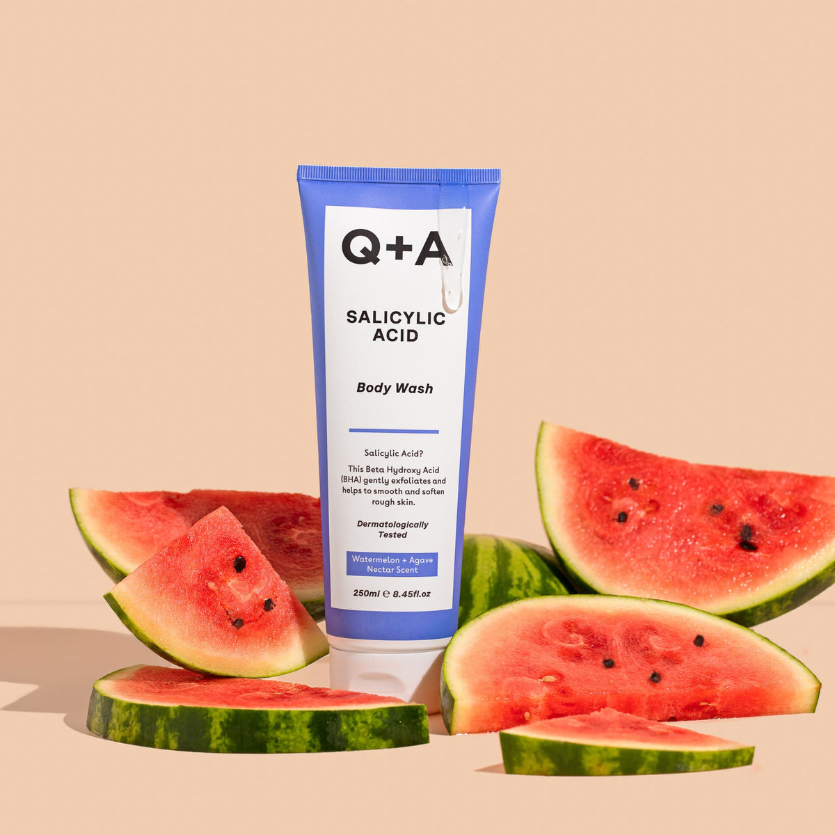 Αφρόλουτρα Salicylic Acid Body Wash 250ml Q+A Natural Skincare