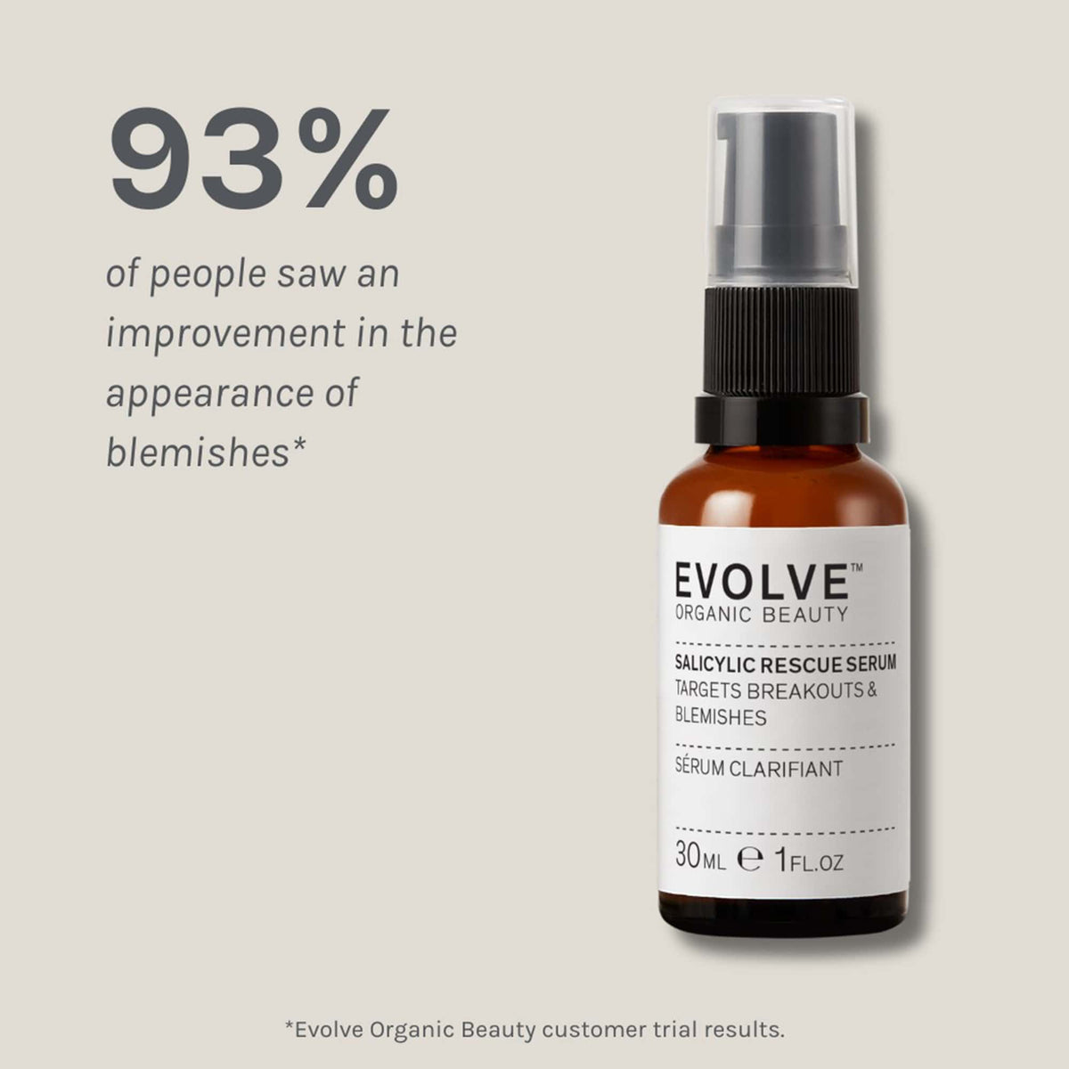 Serum - Οροί Ομορφιάς - Booster Salicylic Rescue Serum 30ml - Evolve Organic Beauty Evolve Organic Beauty