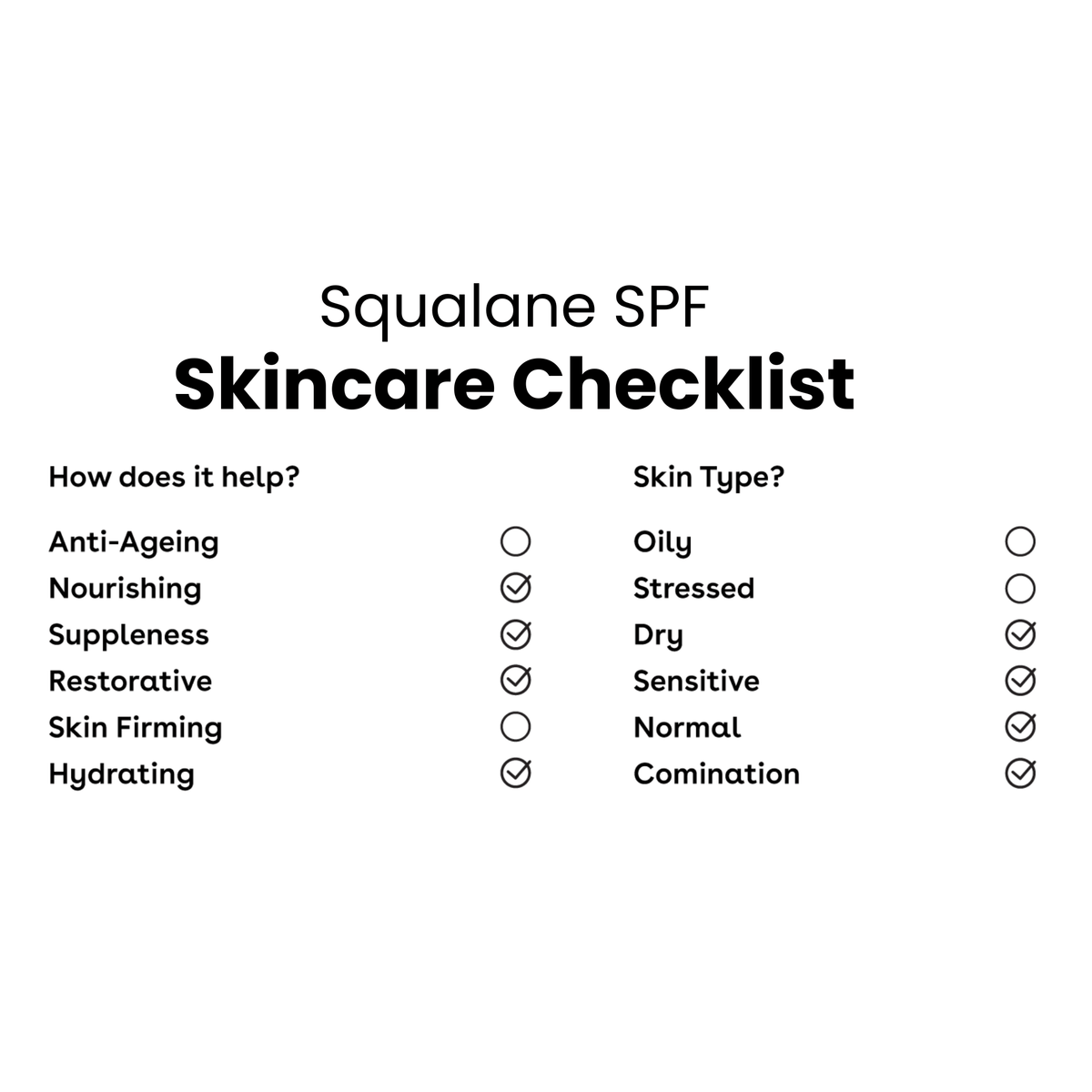 Αντηλιακά Squalane SPF50 Sunscreen - Αντηλιακό για Αφυδατωμένες Επιδερμίδες Q+A Natural Skincare