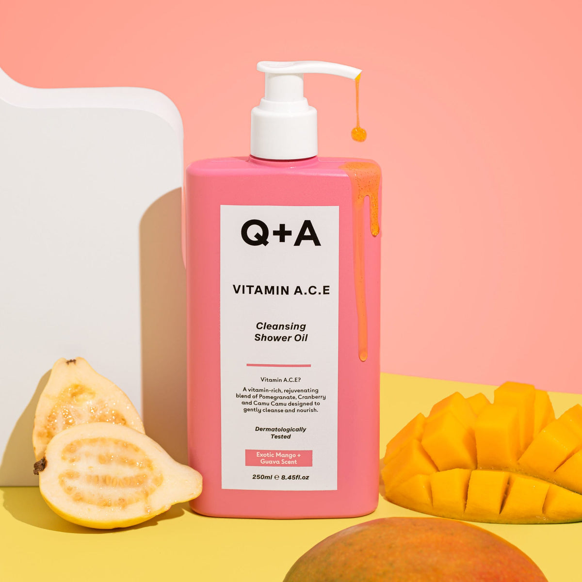Έλαια σώματος Vitamin A.C.E Cleansing Shower Oil 250ml Q+A Q+A Natural Skincare
