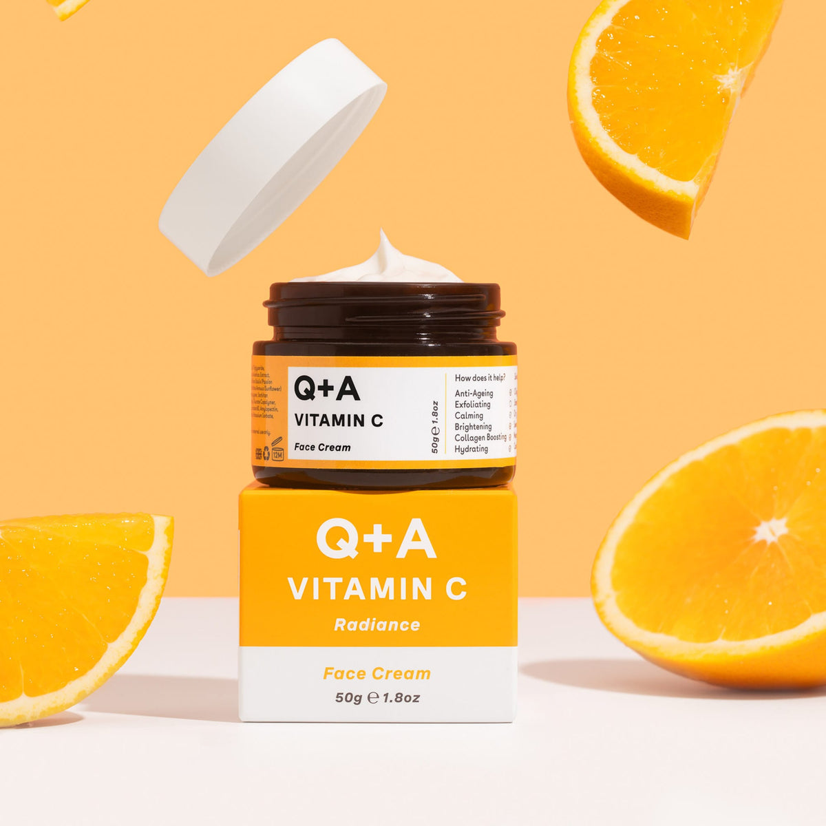 Κρέμες Προσώπου Vitamin C Radiance Face Cream 50g Q+A Natural Skincare