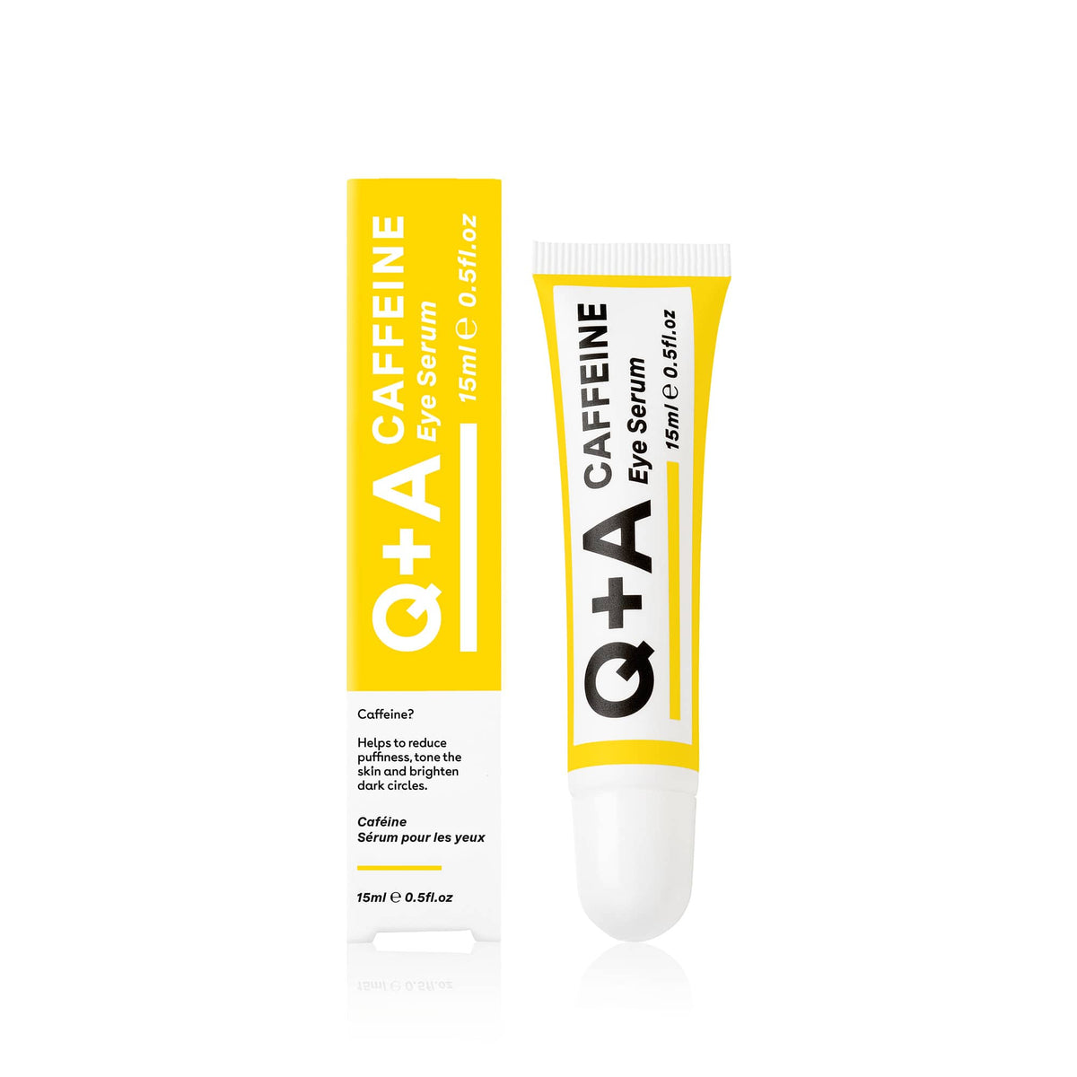 Περιποίηση Ματιών Caffeine Eye Serum 15ml Q+A Natural Skincare