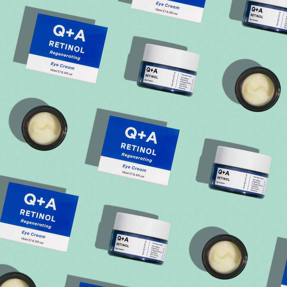 Περιποίηση Ματιών Retinol Eye Cream 15ml Q+A Natural Skincare