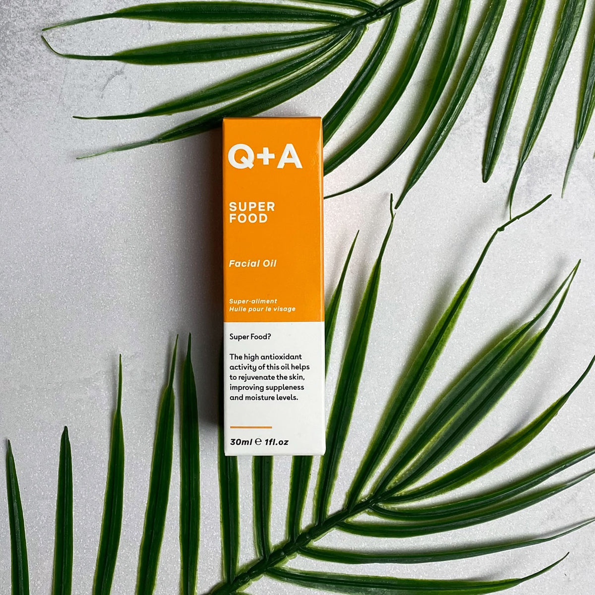 Έλαια Προσώπου Super Food Facial Oil 30ml Q+A Natural Skincare