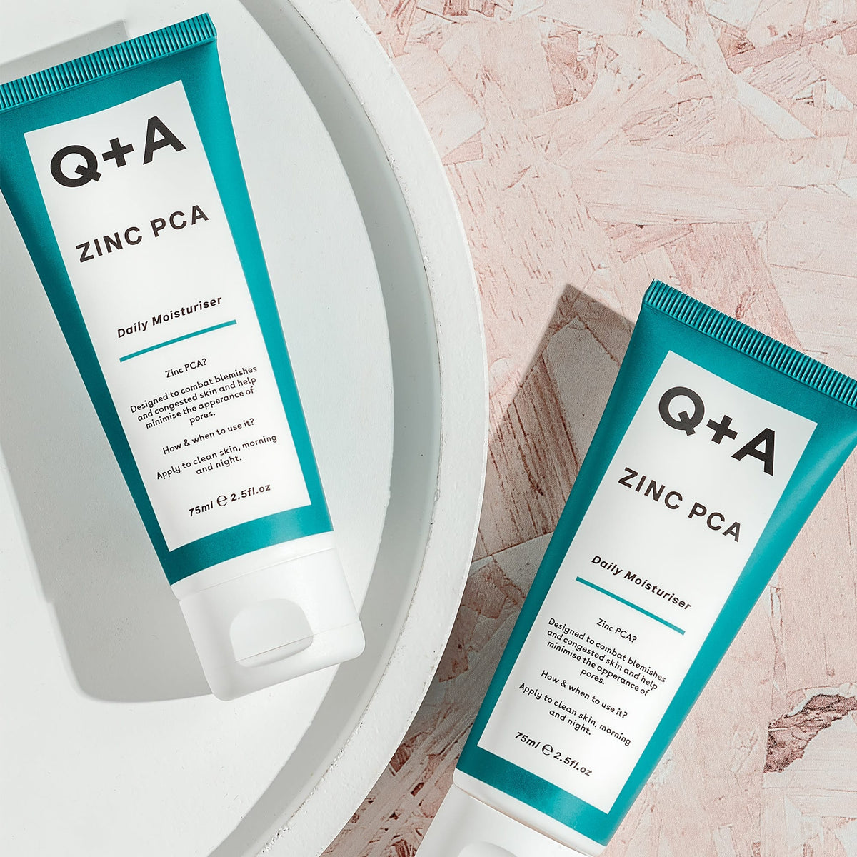 Κρέμες Προσώπου Zinc PCA Daily Moisturiser 75ml Q+A Natural Skincare