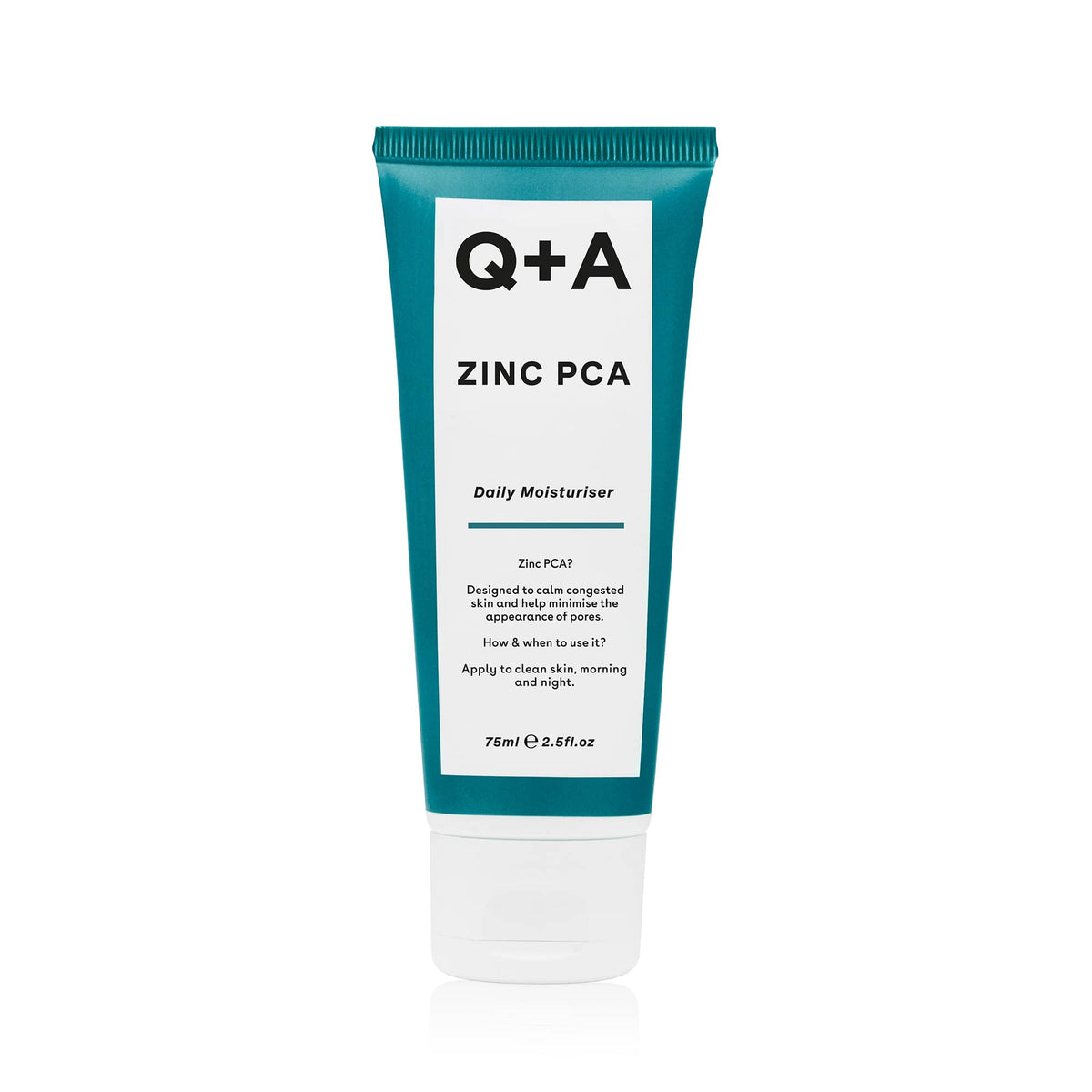 Κρέμες Προσώπου Zinc PCA Daily Moisturiser 75ml Q+A Natural Skincare