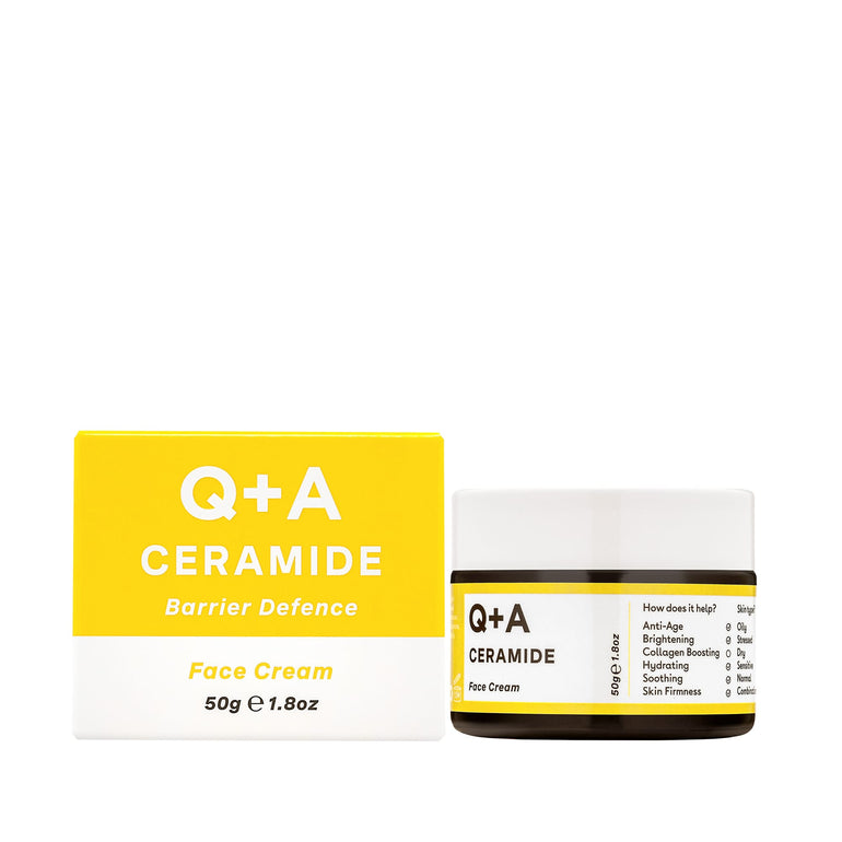 Κρέμες Προσώπου Ceramide Barrier Defence Face Cream 50gr Q+A Q+A Natural Skincare