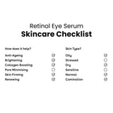 Περιποίηση Ματιών Retinol Eye Cream 15ml Q+A Natural Skincare