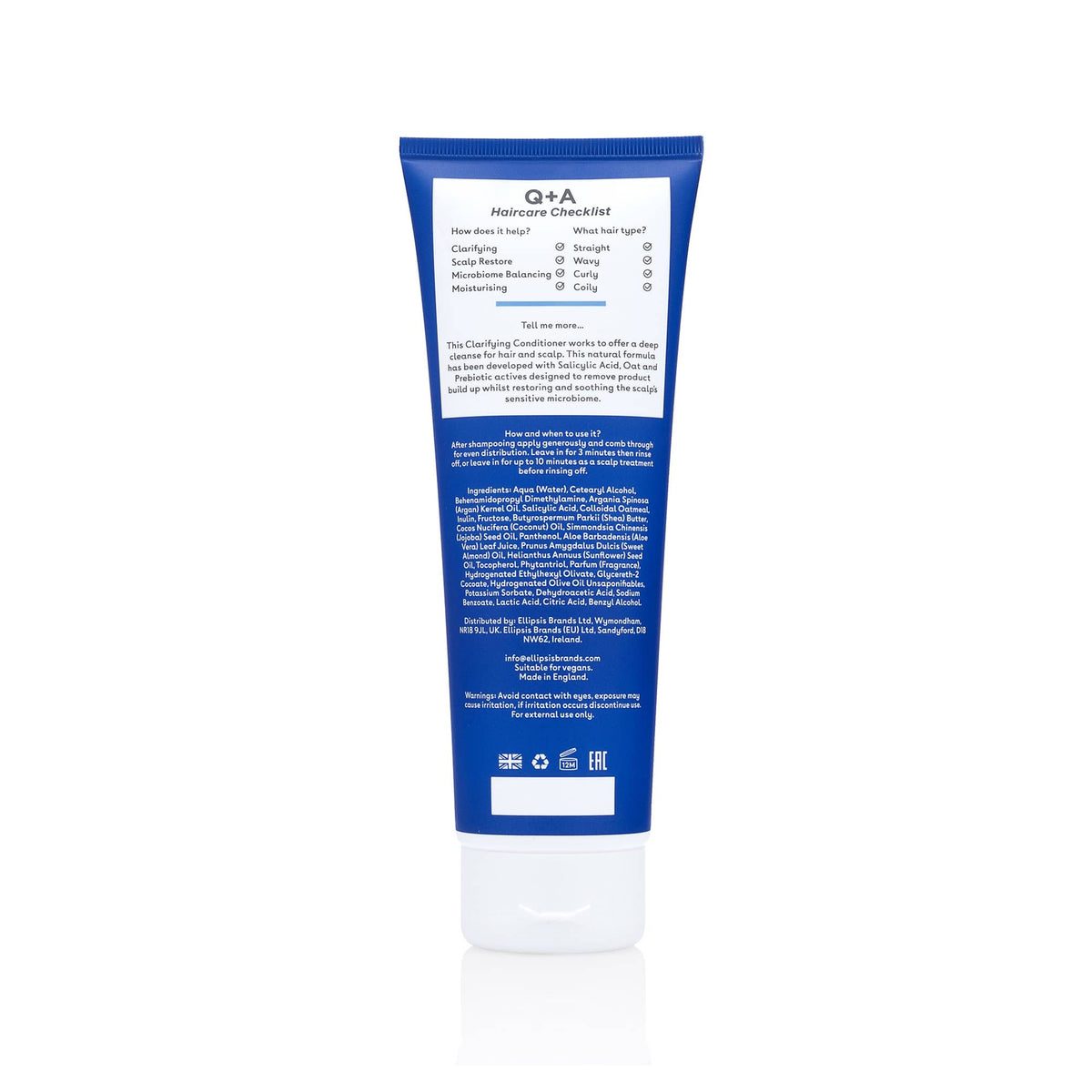 Conditioner Μαλλιών Clarifying Conditioner 250ml Q+A Natural Skincare