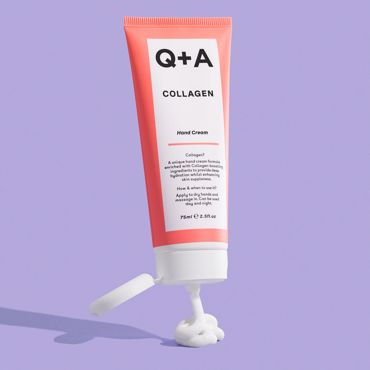Περιποίηση Χεριών Collagen Hand Cream 75ml - Κρέμα Χεριών με Κολλαγόνο Q+A Natural Skincare