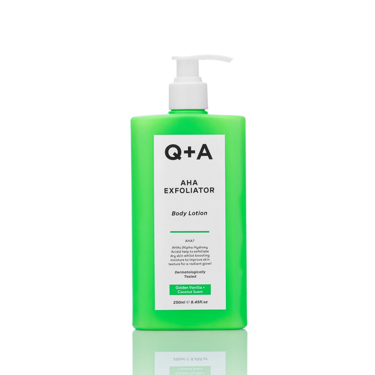 Απολέπιση Σώματος AHA Body Lotion 250ml Q+A Natural Skincare