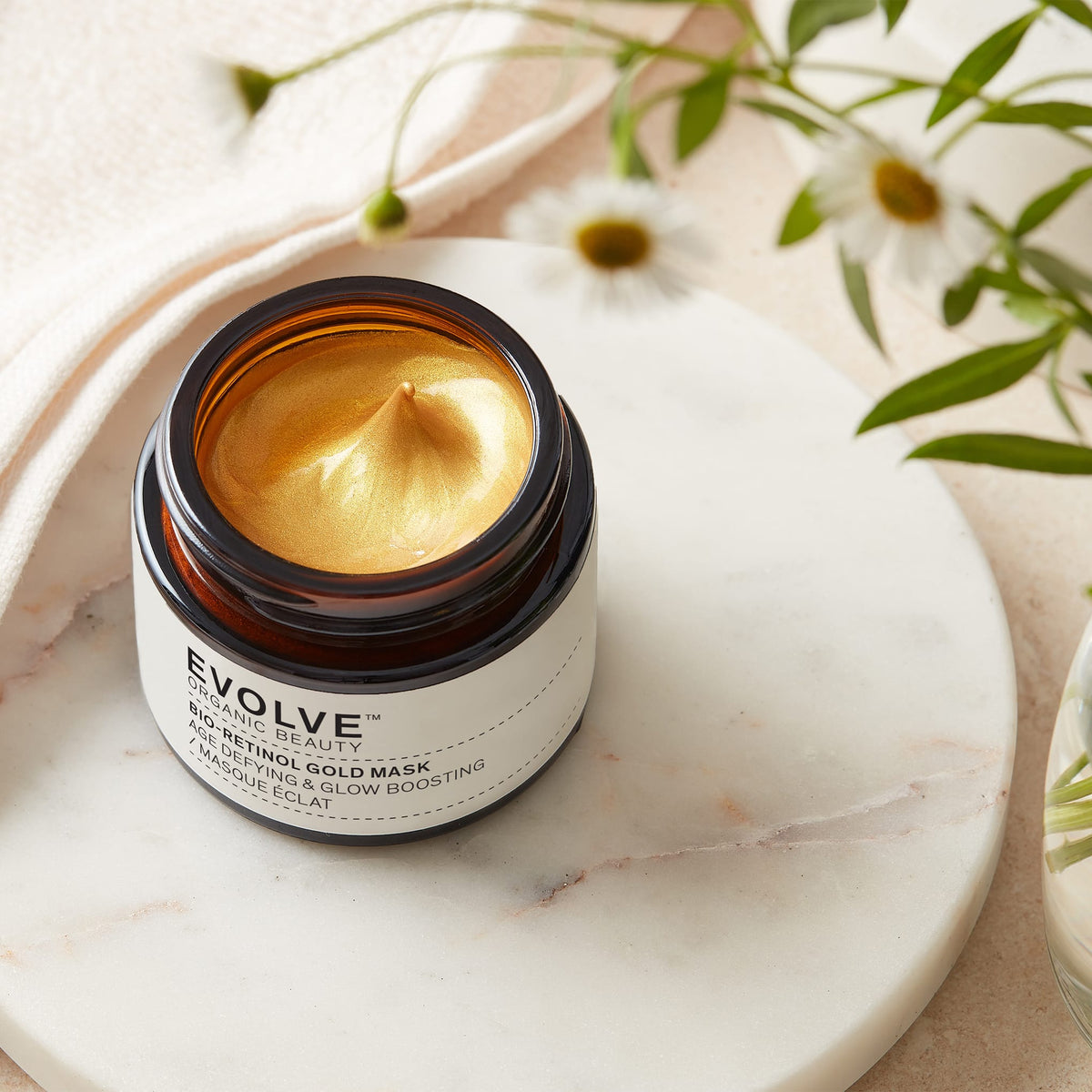 Μάσκες Προσώπου Bio-Retinol Gold Mask 30ml - Evolve Organic Beauty Evolve Organic Beauty