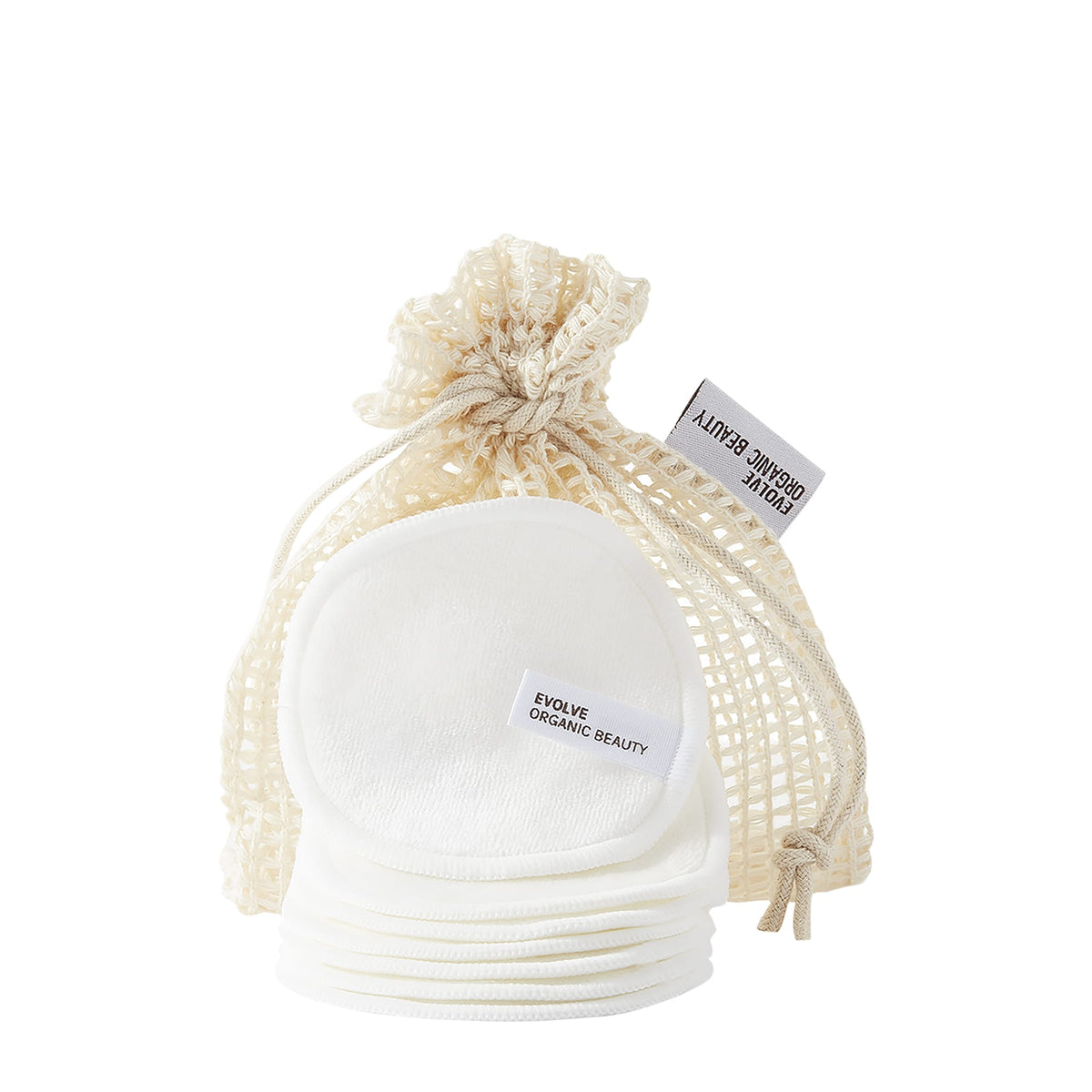 Καθαρισμός - Ντεμακιγιάζ Bamboo Reusable Makeup Remover Pads Evolve Organic Beauty