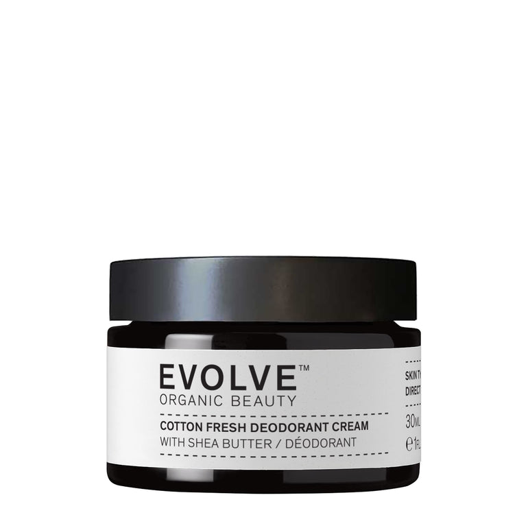 Αποσμητικά Cotton Fresh Natural Deodorant Cream 30ml - Evolve Organic Beauty Evolve Organic Beauty