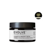 Κρέμες Προσώπου Hydrate + Protect Facial Cream 30ml - Travel Size- Evolve Organic Beauty Evolve Organic Beauty