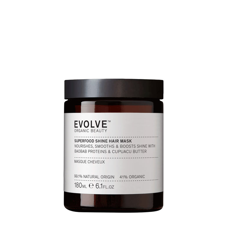 Μάσκες Μαλλιών Superfood Shine Hair Mask 180ml - Evolve Organic Beauty Evolve Organic Beauty