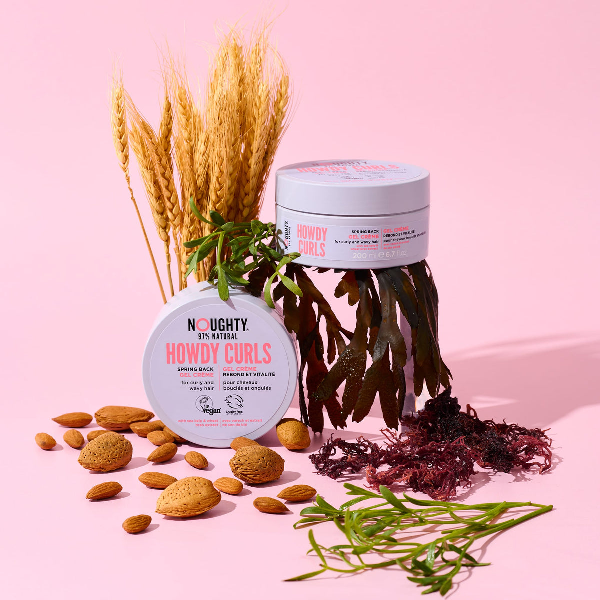 Απολέπιση Προσώπου Howdy Curls Spring Back Gel Crème 200ml Noughty Haircare