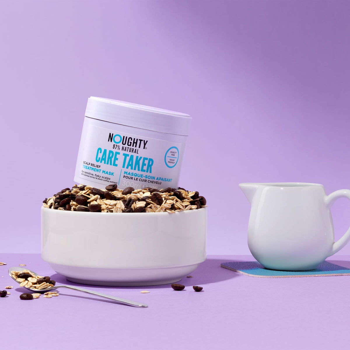 Μάσκες Μαλλιών Care Taker Scalp Relief Mask 300ml Noughty Haircare