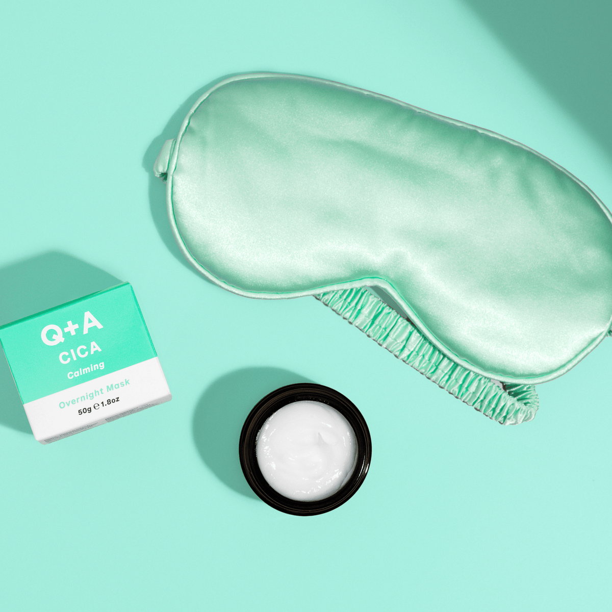 Μάσκες Προσώπου Cica Overnight Mask 50g Q+A Natural Skincare