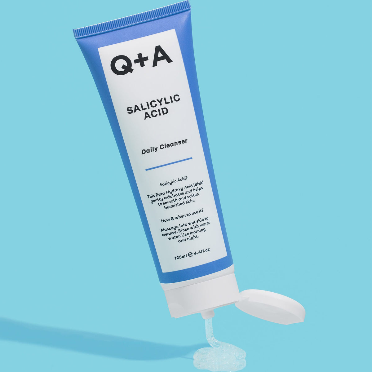 Καθαρισμός - Ντεμακιγίαζ Salicylic Acid Daily Cleanser 125ml Q+A Natural Skincare