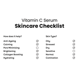 Serum - Οροί Ομορφιάς - Booster Vitamin C Brightening Serum 30ml - Ορός Προσώπου με Βιταμίνη C Q+A Natural Skincare