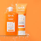 Σαμπουάν Σετ για Όγκο και Πυκνότητα- Haircare Volumising Duo Q+A Natural Skincare
