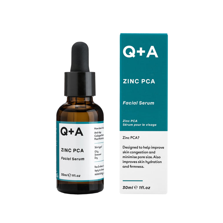 Serum - Οροί Ομορφιάς - Booster Zinc PCA Facial Serum 30ml Q+A Natural Skincare