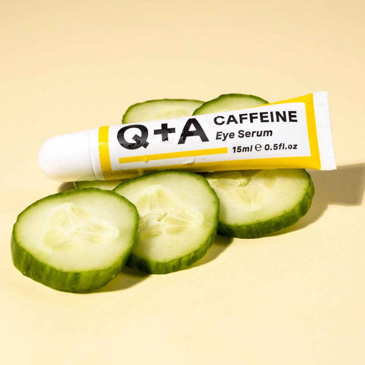 Περιποίηση Ματιών Caffeine Eye Serum 15ml Q+A Natural Skincare