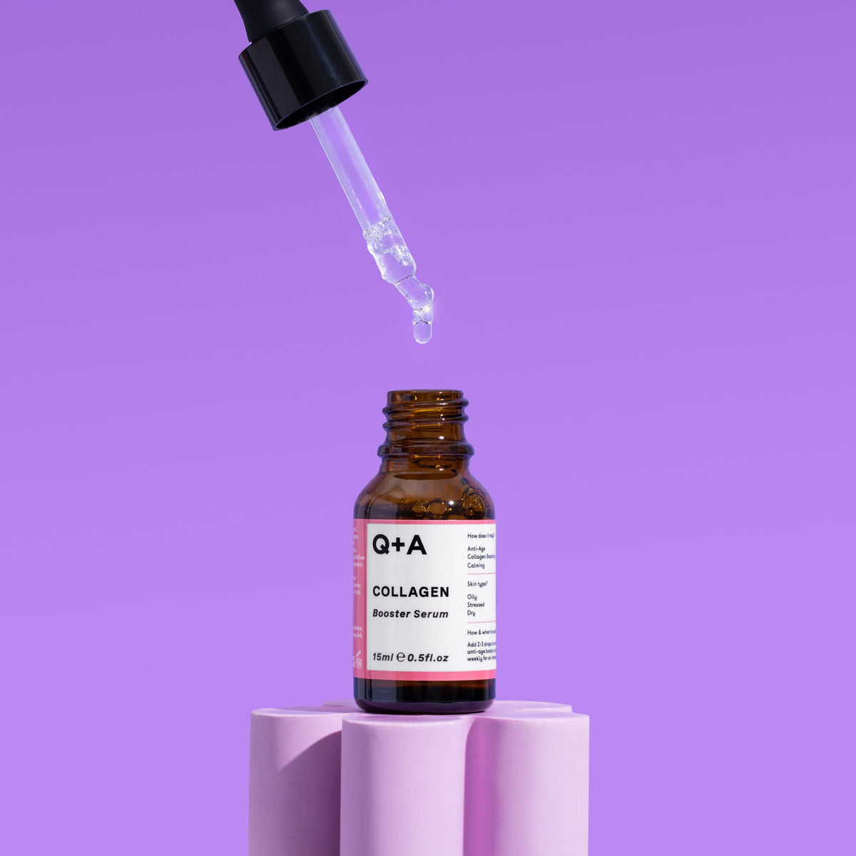 Serum - Οροί Ομορφιάς - Booster Collagen Booster Serum 15ml Q+A Natural Skincare
