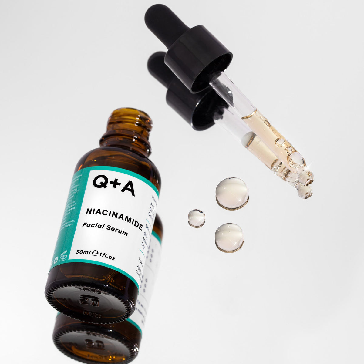 Serum - Οροί Ομορφιάς - Booster Niacinamide Serum 30ml Q+A Natural Skincare
