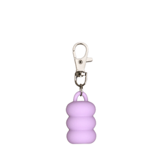Lip Charm Keyring - Purple