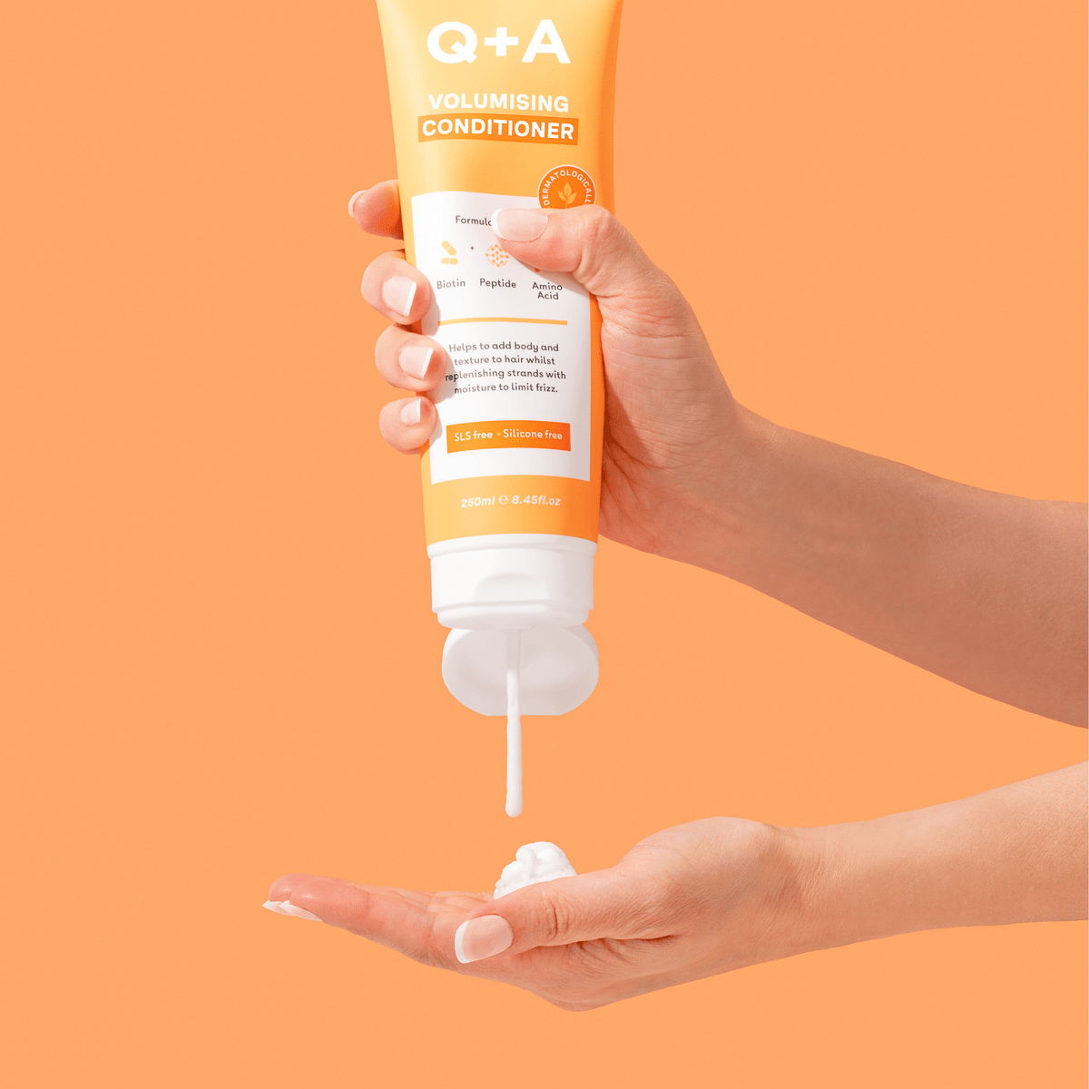 Conditioner Μαλλιών Volumising Conditioner 250ml - Conditioner για Όγκο Q+A Natural Skincare