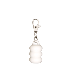Lip Charm Keyring - White